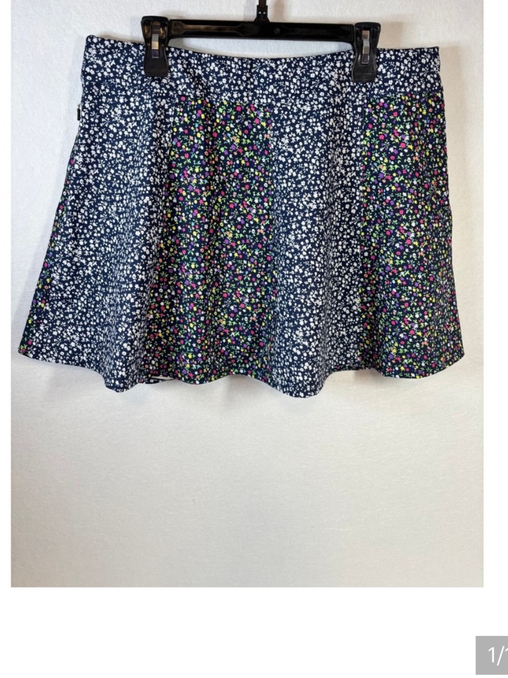 RLX Ralph Lauren Floral Golf Skort New England Prep Multi Navy XL NWT $148